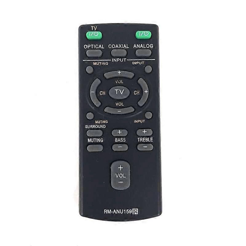 New For Sony RM-ANU159 RMANU159 Bookshelf Audio Sound Bar System Remote Control