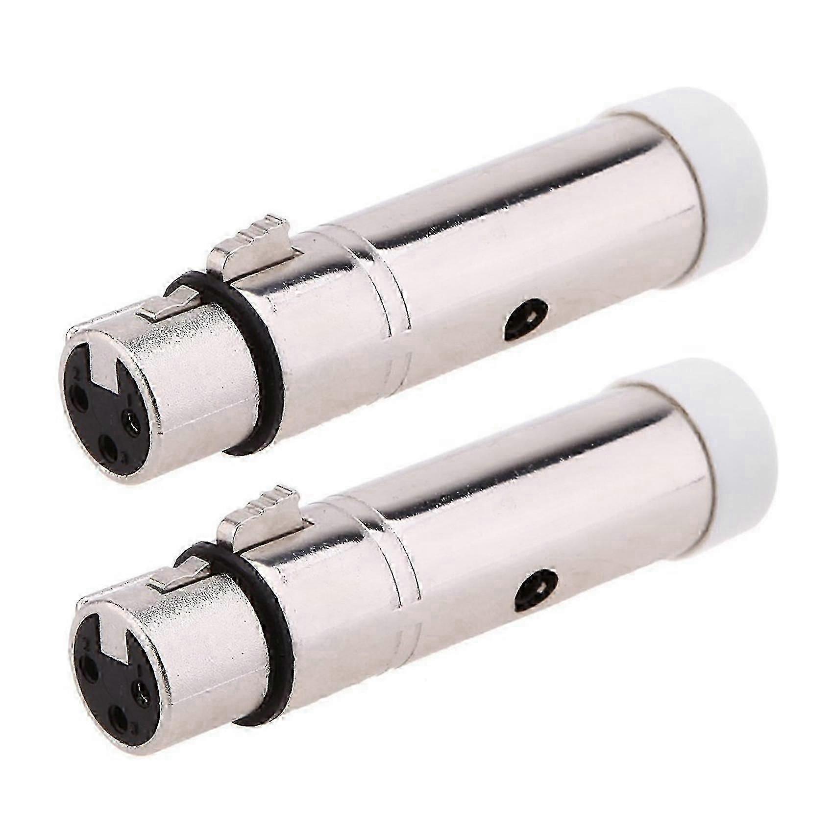 2x Wireless Receiver Female Xlr Led Lighting For Stage Party Light, 2.4g Ism Dmx512 Controller hk