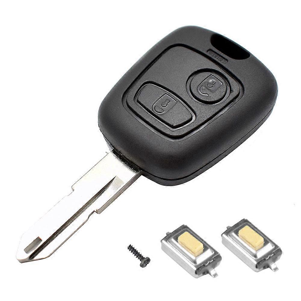 Car Remote Key Shell Case For Peugeot 307 107 207 407 FOR Citroen C1 C2 C3 C4 C5 Switch NE73 Blade