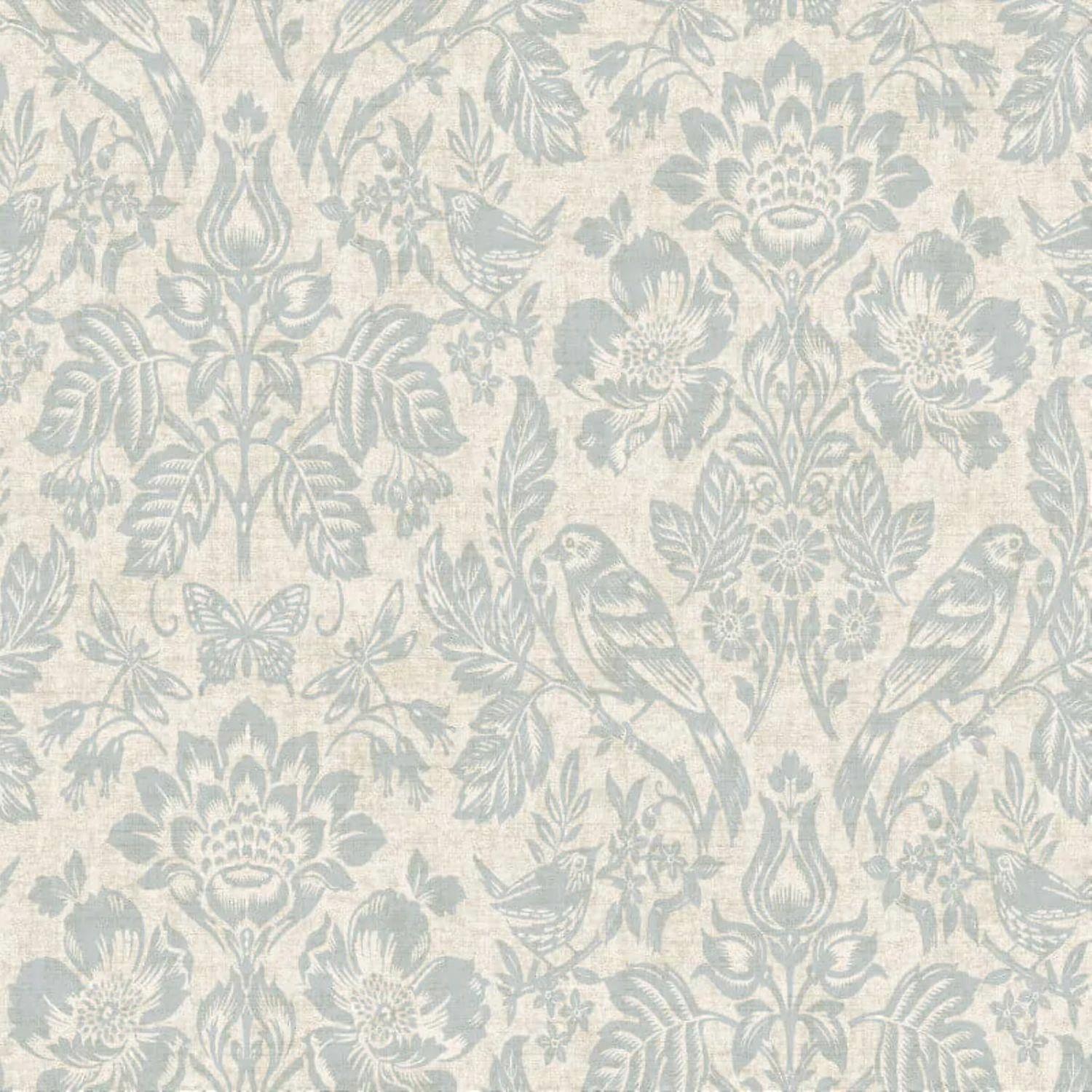 Holden Hawthorn Meadow Blue Wallpaper