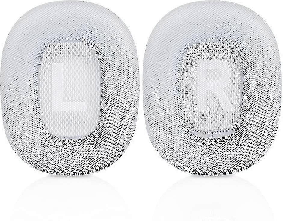 Replacement Ear Cushion for AirPods Max Memory Foam with Protein Leather Magnetic Ear Pads for AirPods Max (Silver) f26