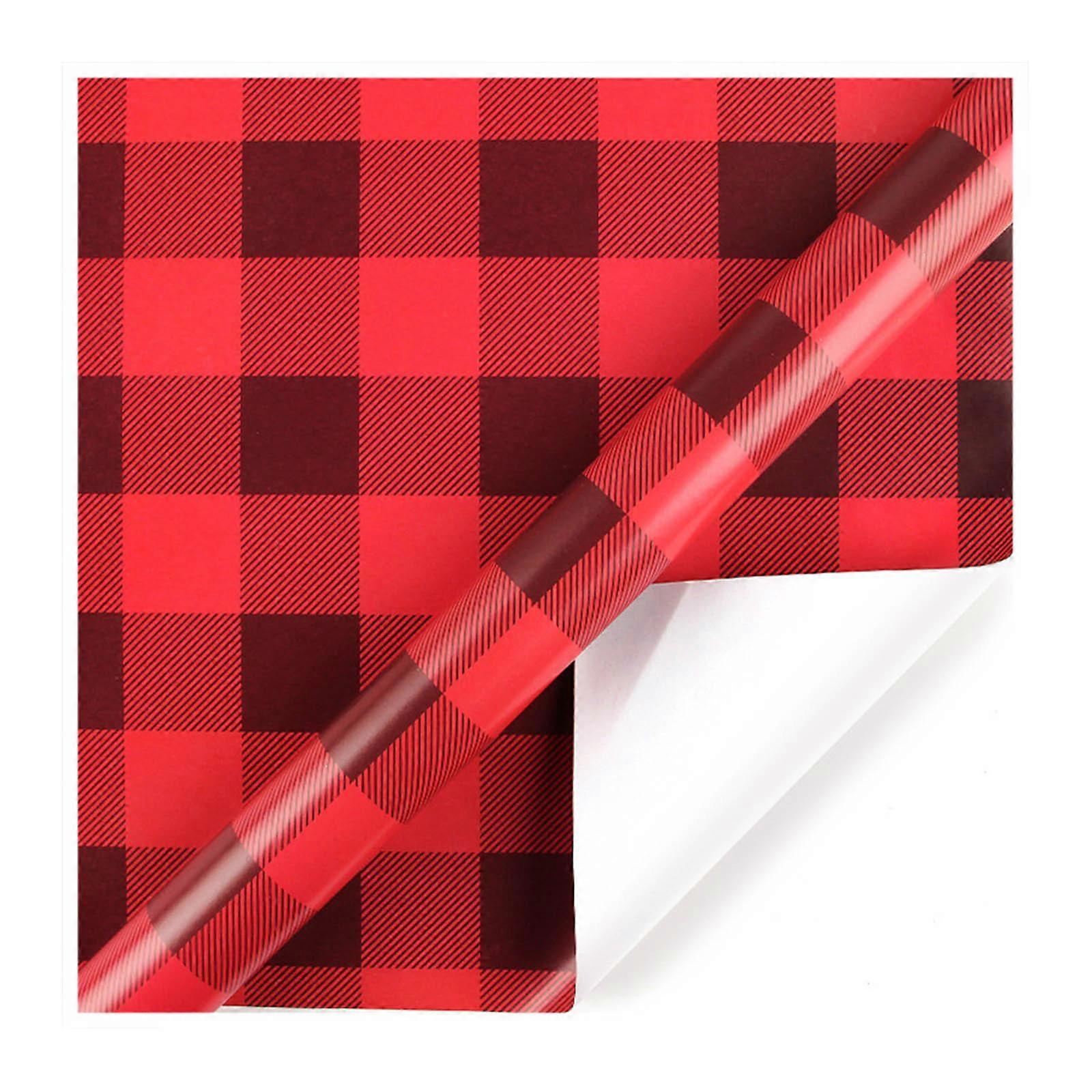 عيد الميلاد ورق التغليف عيد الحب عيد ميلاد هدية تغليف ورقة منقوشة هدية مربع ورق التغليف