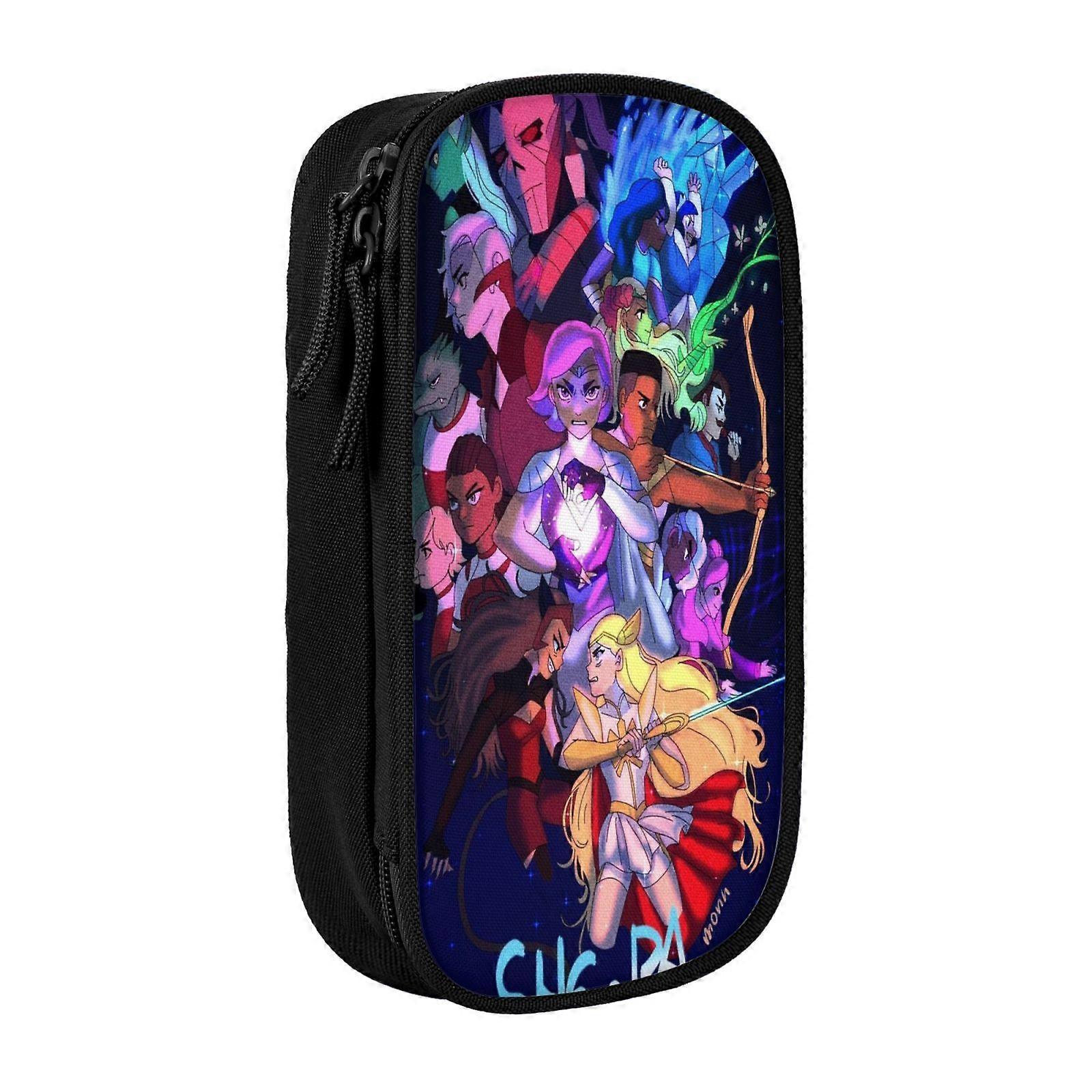 al827 She-Ra وأميرات السلطة مقلمة حقيبة محمولة بسحاب مكتب القلم حقيبة حقيبة للمكتب المدرسي السفر la827