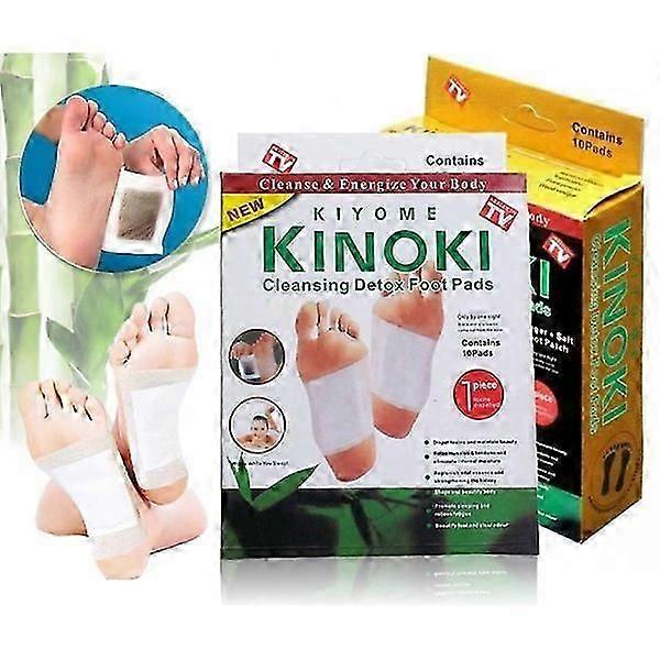 Detox Foot Patch 10 Pcs Branco