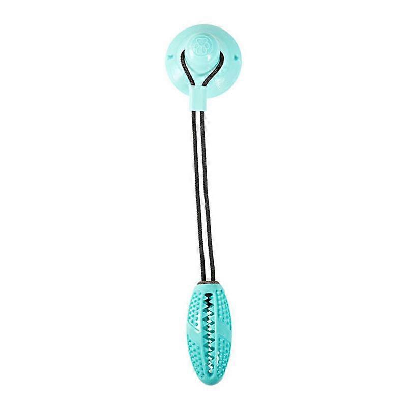 Dog Toy Ball Bite-Resistant Teething Suction Cup Tug-Of-War Tug-Of-War Sound Leakage Toys Interactive Tugging Pulling Disc Rope Rubber