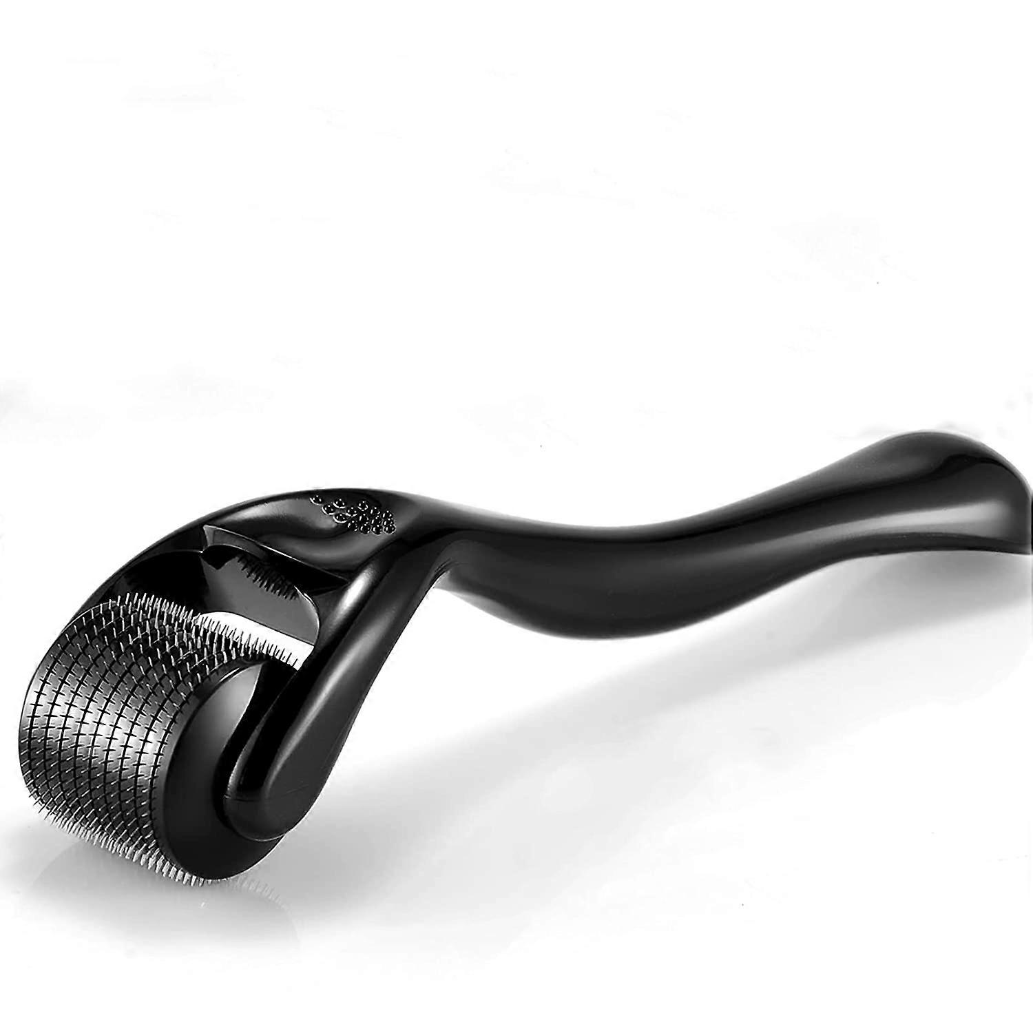 Microneedling Solution for Patchy Beard Growth, Versatile and Portable Titanium Roller, Easy & Effortless Home Use, Includes Storage Case for