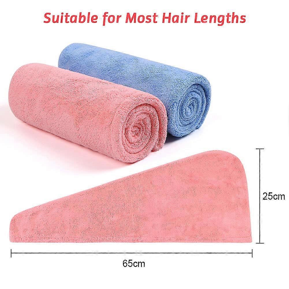 Microfiber Hair Wrap, Super Soft & Highly Absorbent For Quick Drying, Easy Care & Reusable With Multi Purpose Design