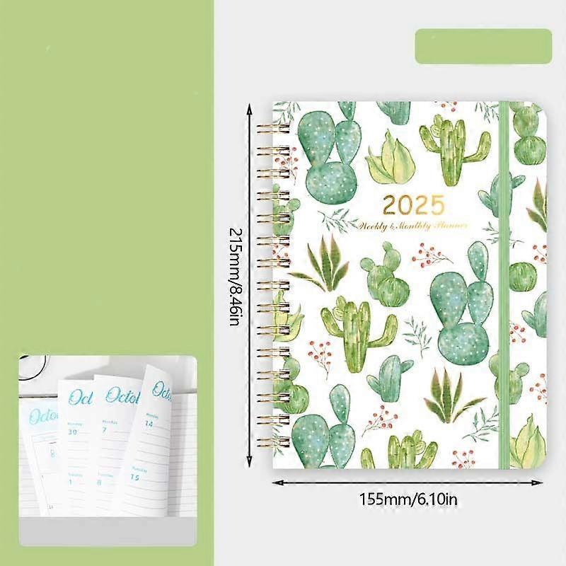 Engleză Programați o carte de plan cu pagini separate Plan Notebook Coil Book Durable AA