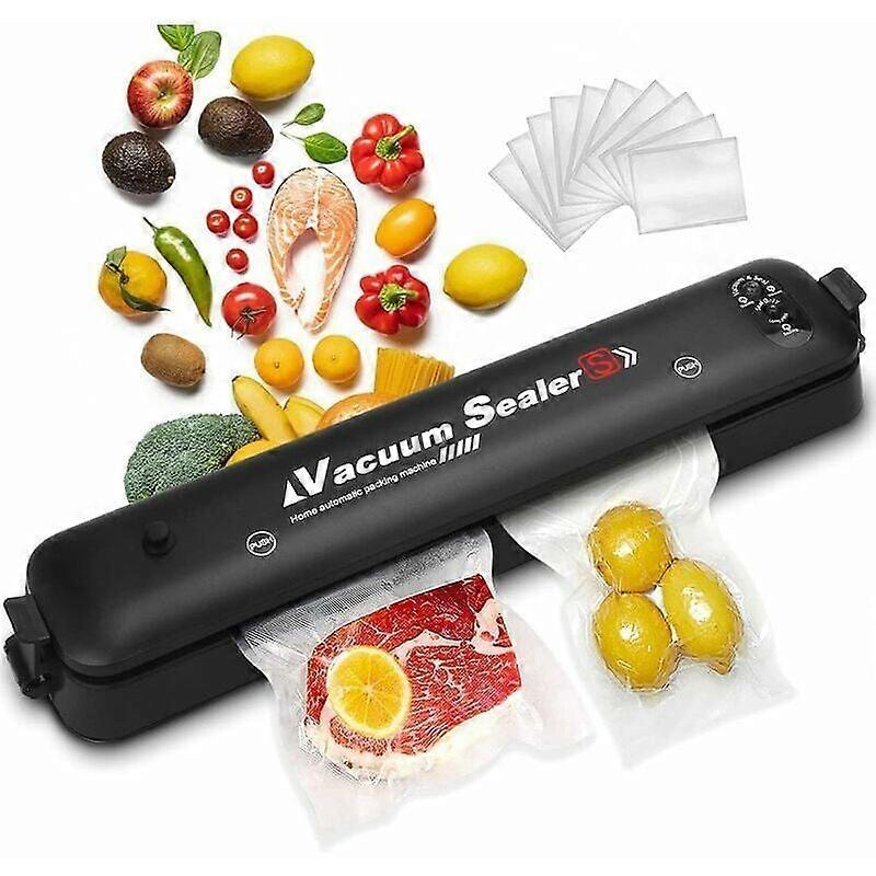 Machine Sous Vide Alimentaire, Appareil Sous Vide, Machine Emballer Sous Vide Pour la Conservation Des Aliments, Avec Mode Sec et Humide, 10 Sacs Sou