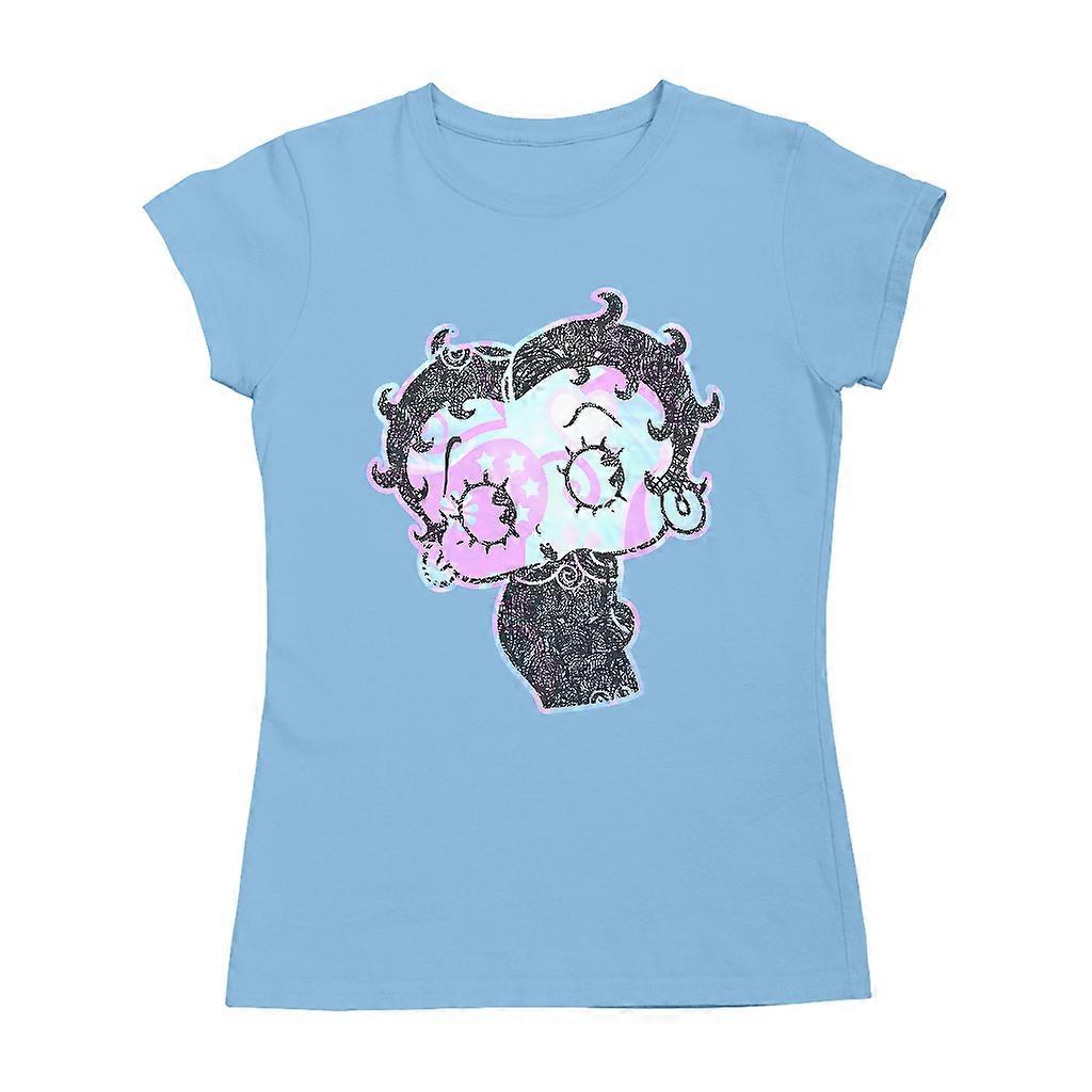 Betty Boop Swirls Pattern Women's T-Shirt