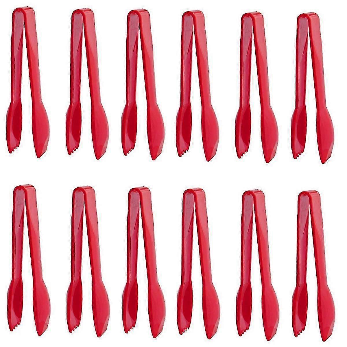 suitable for 12PCS Serving Tongs Spoon Fork Scalloped Serving Utensils Charcuterie Accessory for Party Food Appe-YI WU CHUN HUI