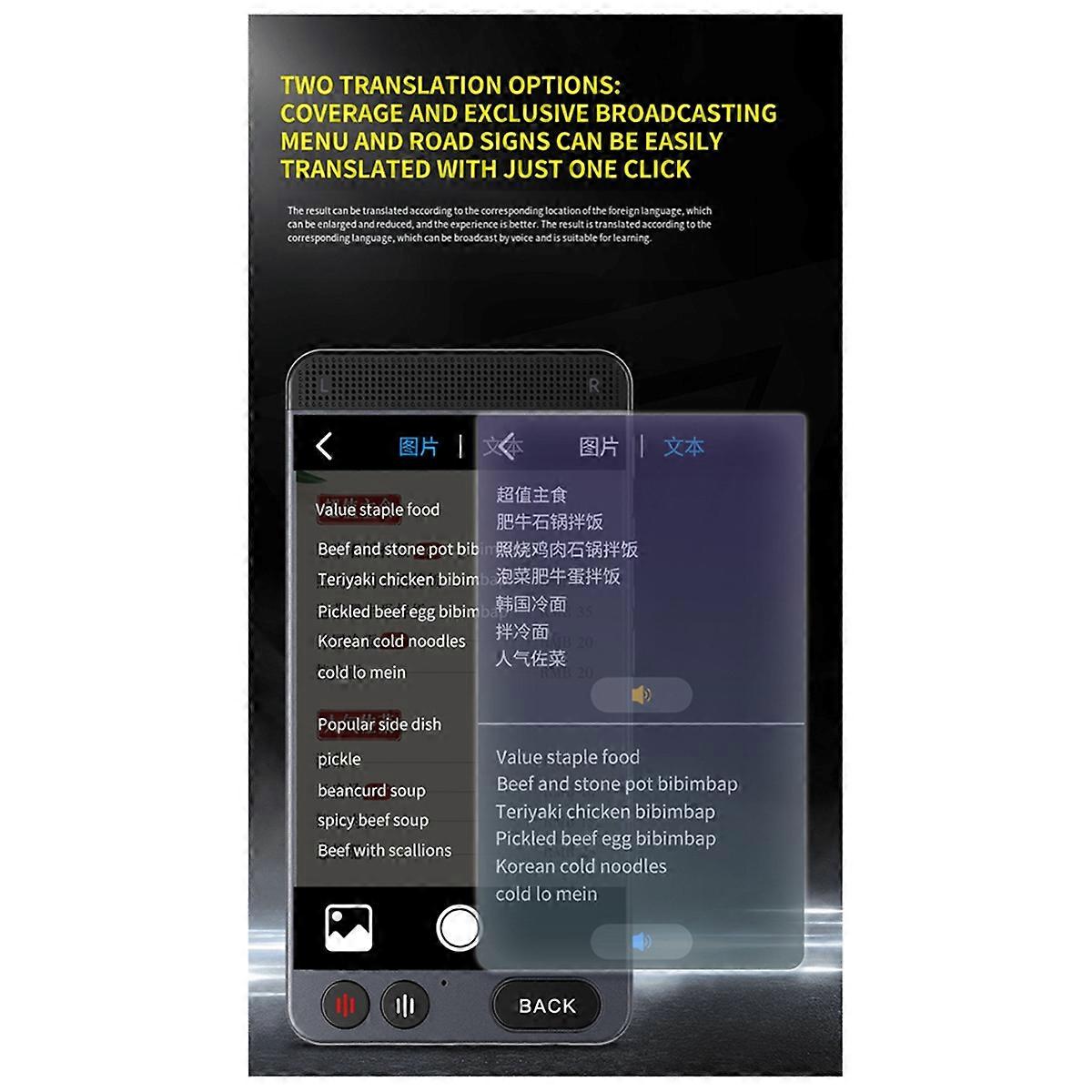D21 Smart AI Voice Photo Translator Device Online Offline v reálném čase 142 jazyků Překladové vybavení