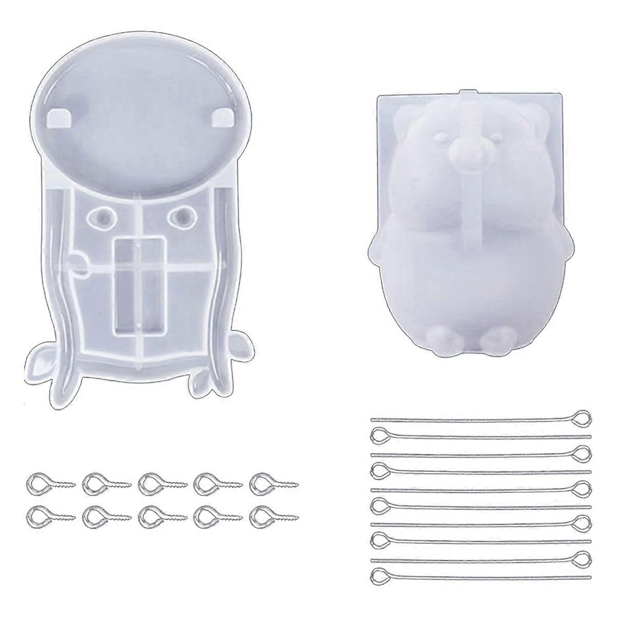 Cute Pig Silicone Molds Accessories for Car Table Decoration