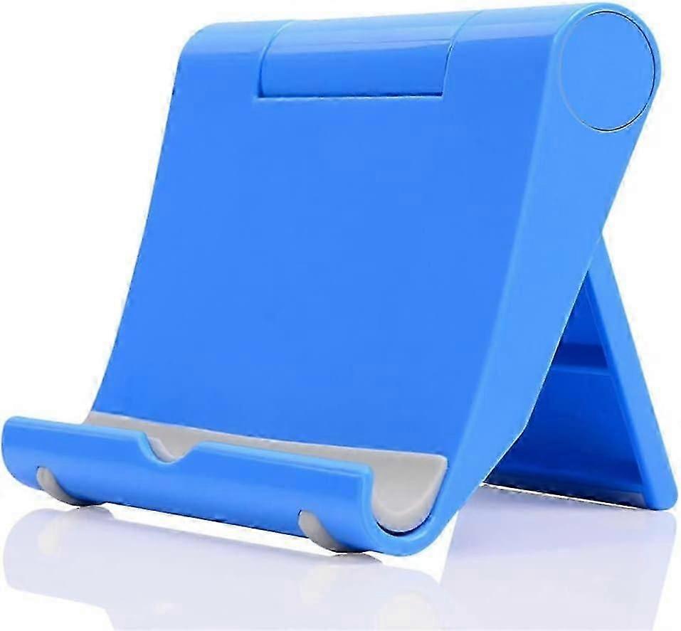 Cell Phone Stand for Desk, Foldable Cell Phone Holder Mobile Stand Phone Dock, Multi-Angle Universal Adjustable Tablet Stand Holder Compatible with Mo