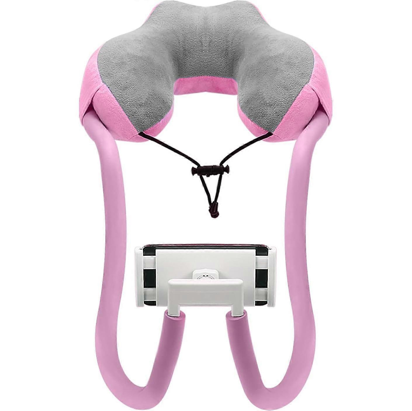 Lazy Gooseneck Neck Pillow Phone Holder for iPhone 15 14 Pro Max 13