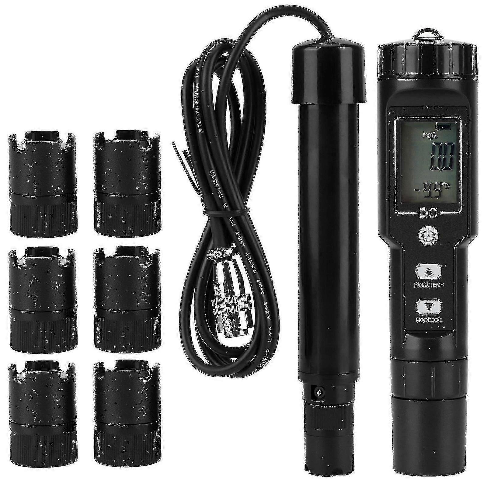 Rion digitale opgeloste zuurstof meter detector waterkwaliteit tester met temperatuurdetectie