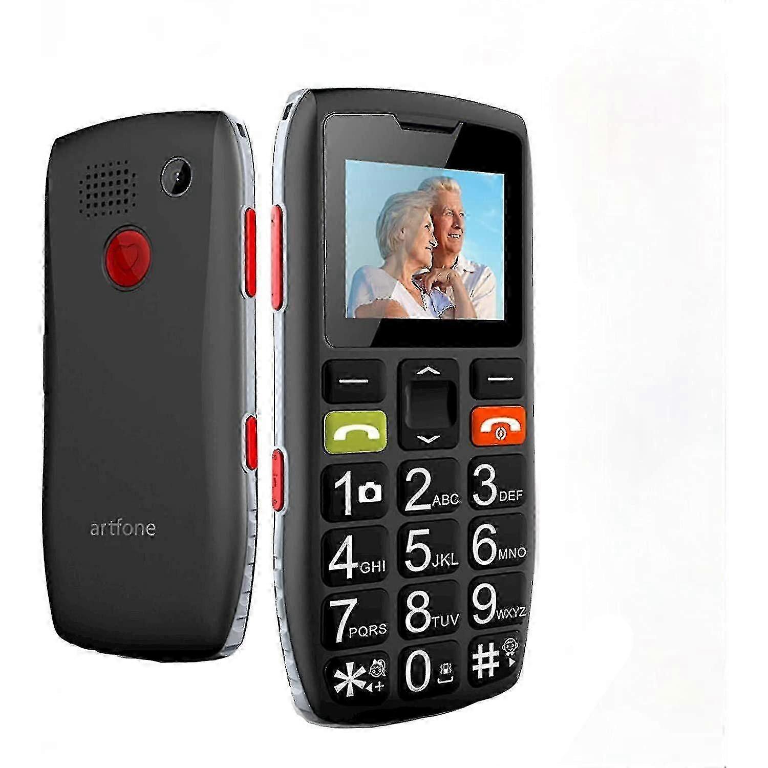 Sos Button Big Button Cep Telefonu ile Yaşlı Kıdemli Cep Telefonları için Cep Telefonları