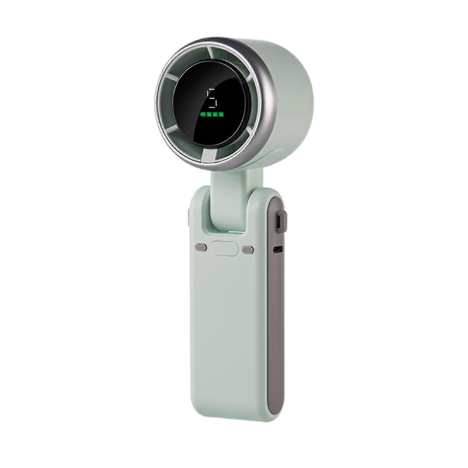 USB Charging Handheld Fan, Compact Desktop Folding Fan with Adjustable Speed, Lightweight Design, Portable for Travel