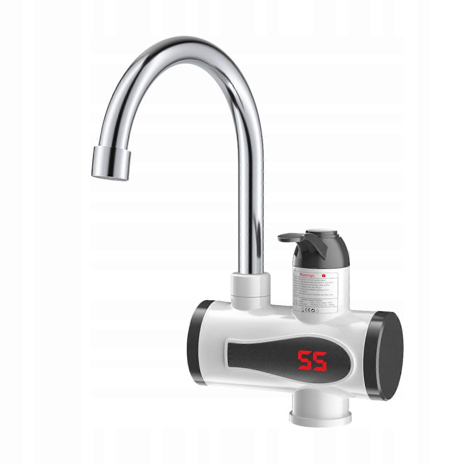 Instant Hot Water Faucet With Digital Display Electric Fast Heating Tap