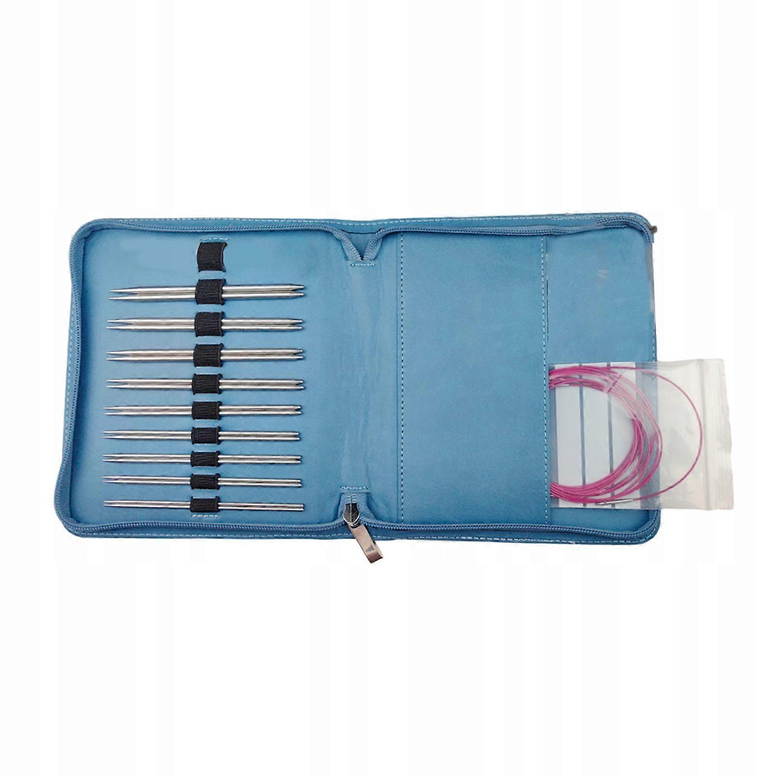 Circular Knitting Needle Set Interchangeable Crochet Needle Craft Removal