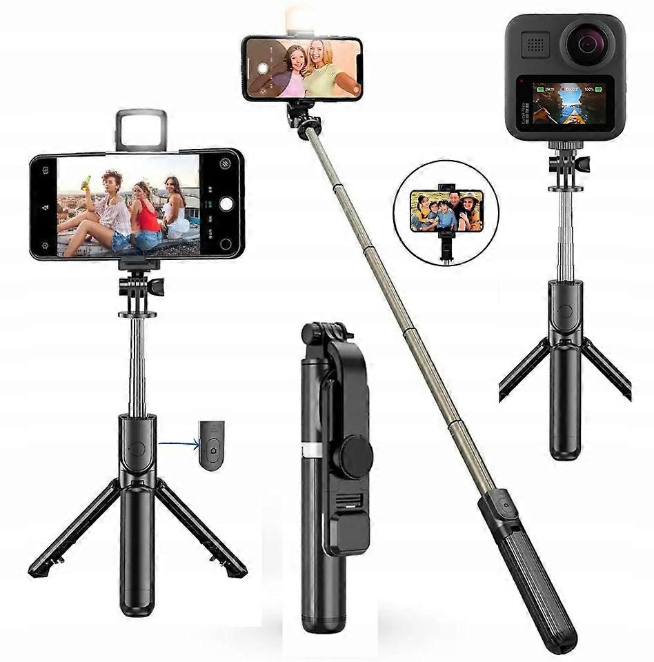 Selfie-Stick-Stativ | Phone Stick mit Fernbedienung Bluetooth Stativhalter