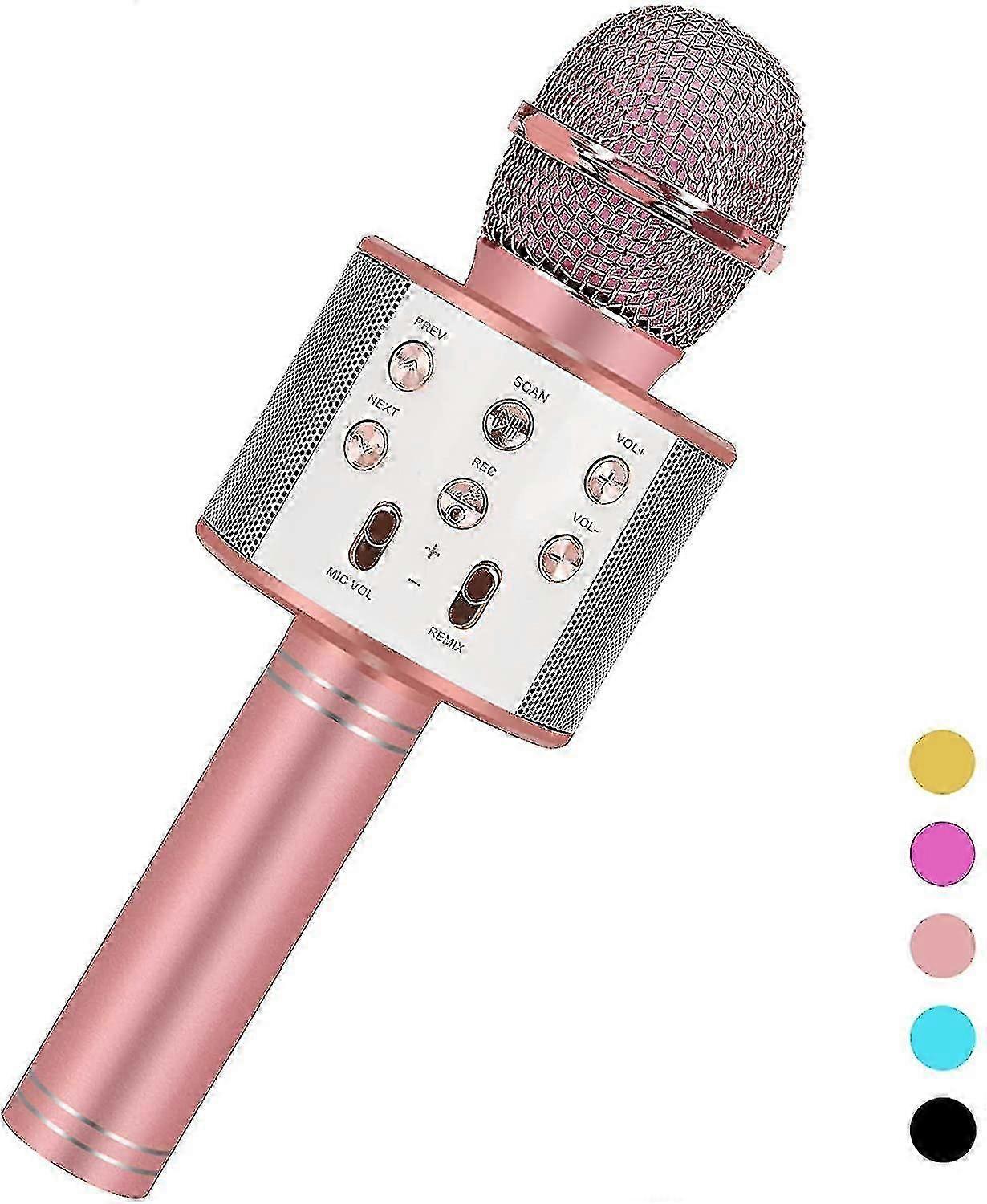 Mikrofon do karaoke Bluetooth z uchwytem na smartfona - wyjątkowy prezent urodzinowy dla nastolatków