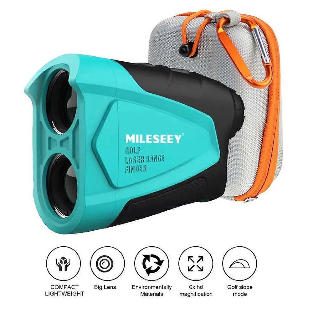 Mileseey PF230 Golf Rangefinder Telescope Eono 600M/Yard 7 View 6X Magnification Handheld Speed Measure For Golf Sport Hunting