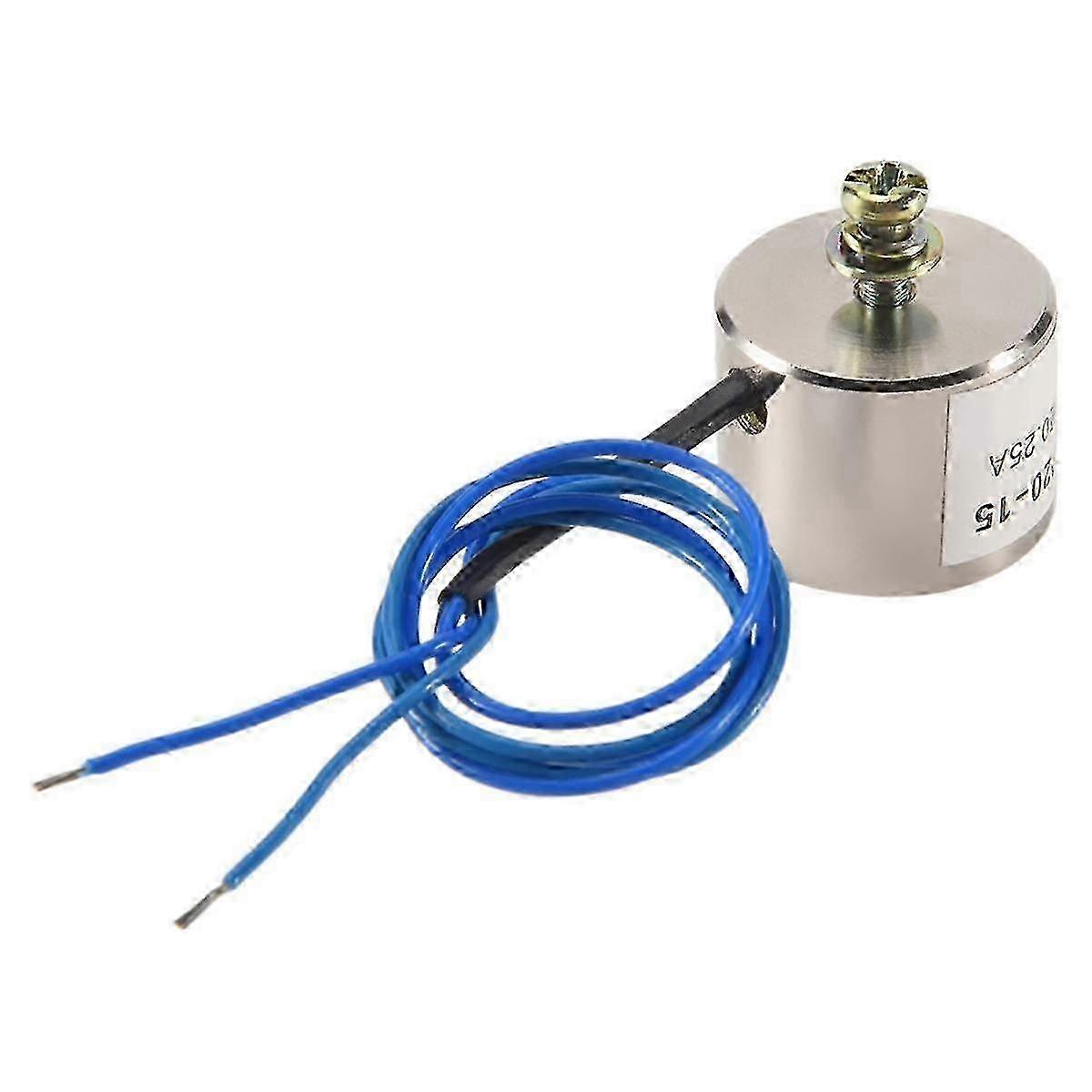 Sucked Type Electric Lifting Magnet Electromagnet 12VDC 2.5Kg 5.5LB 20mm x 15mm js