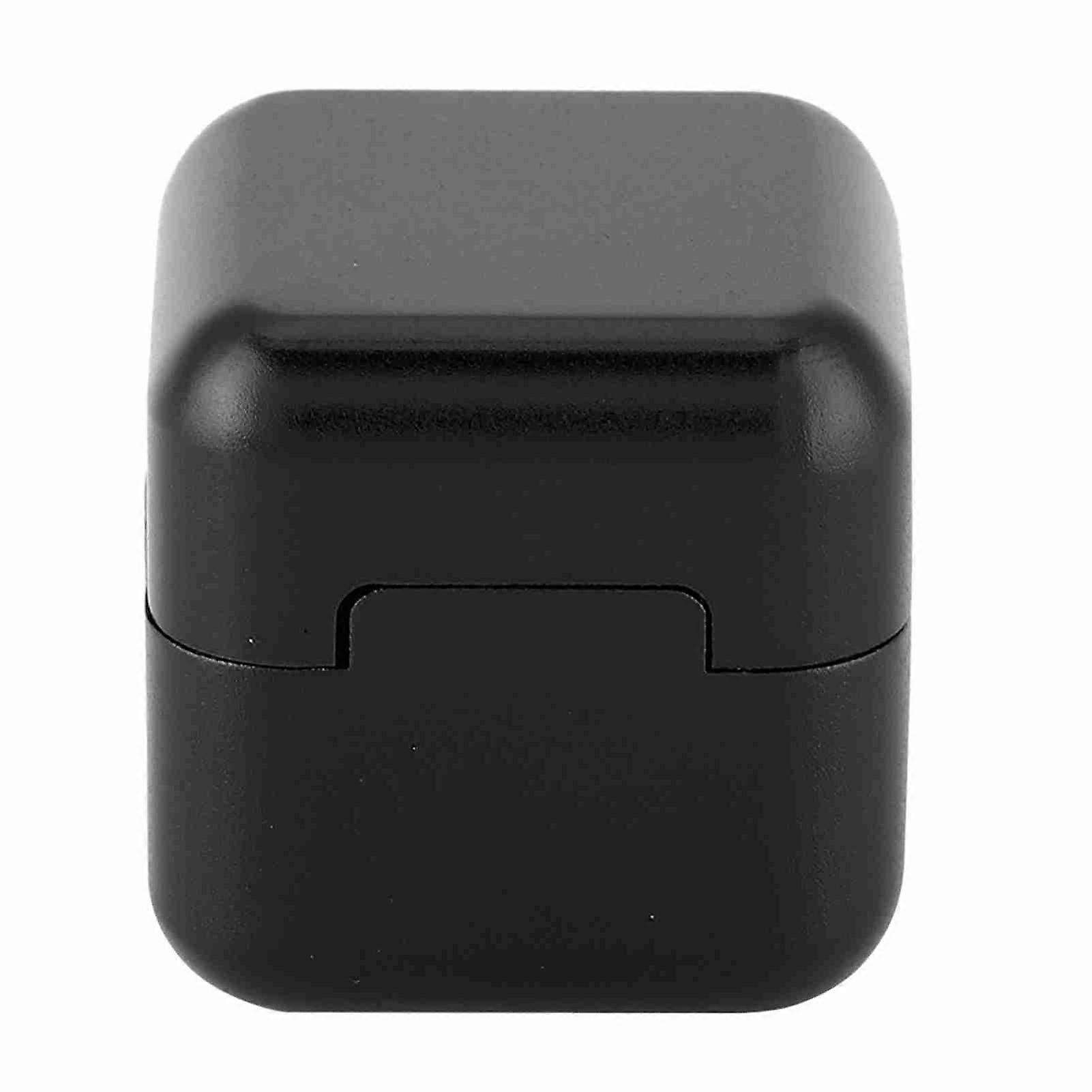 Aluminum Portable Mini Magnetic Billiard Cue Chalk Holder Billiard Pool Chalks Carrier (Black)