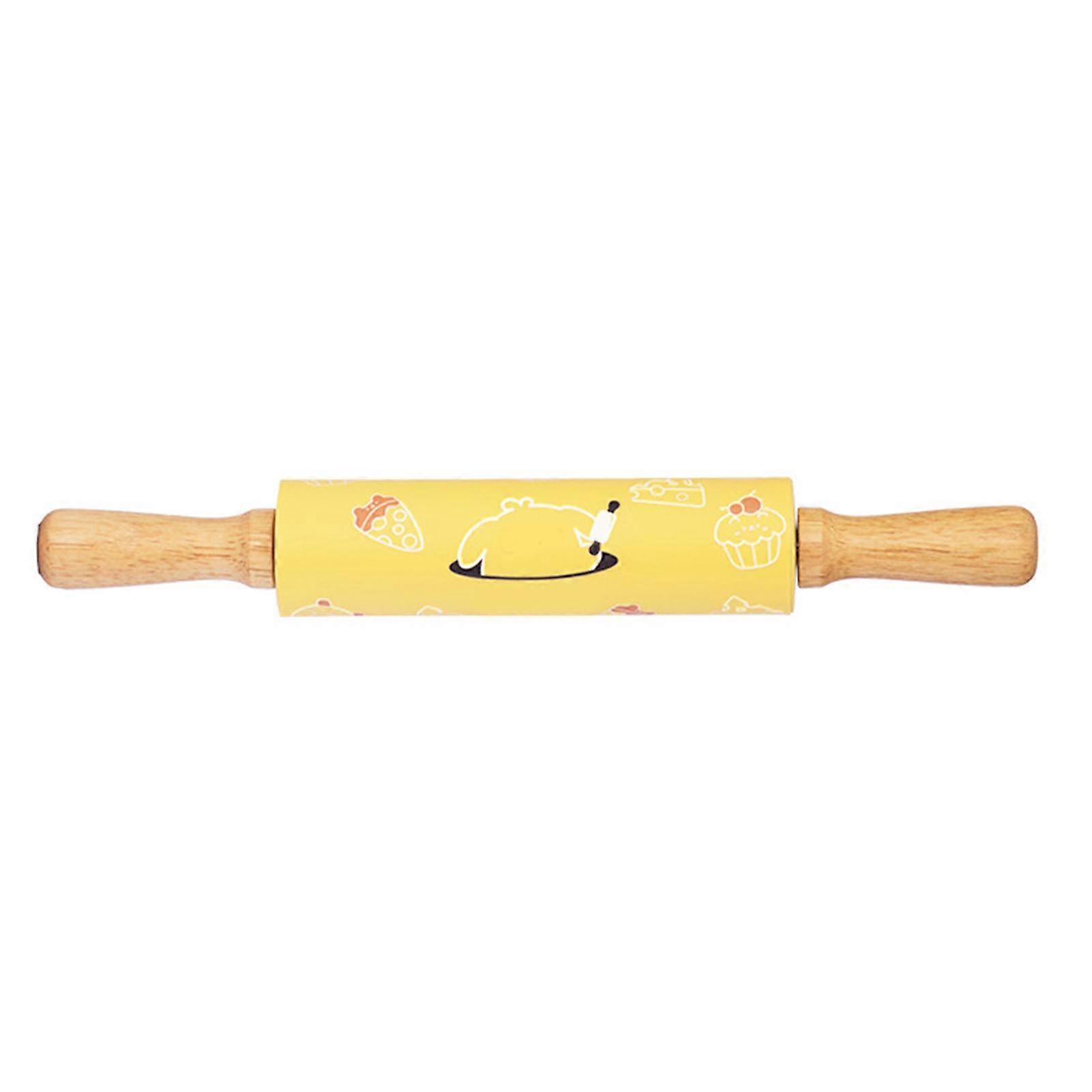 Rolling Pin Multifunctional Baking Dough Roller with Extended Pole for Home Kitchen Cake