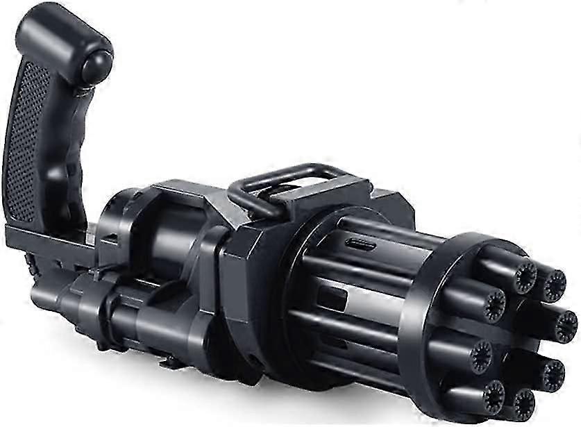 Portable Bubble Gun, Gatling Style Toy With Rechargeable Feature For Rich Bubbles, Leakage-Proof Design Ensures Safe And Mess-Free Play
