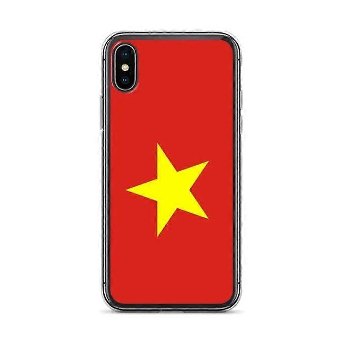 Case - PIXELFORMA - iPhone XS - Vietnam Flag - Soft - Full Protection