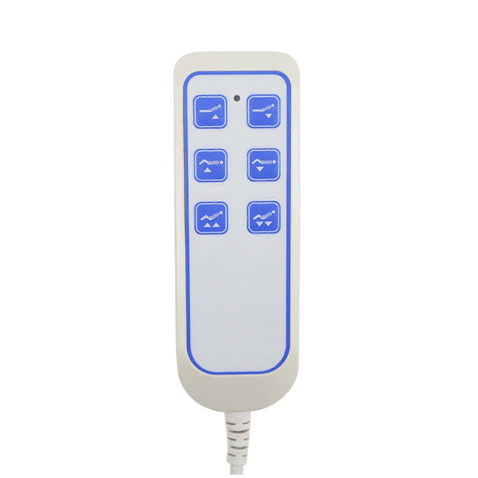 Løfteseng Controller Elektrisk PVC IP66 Vandtæt Slidstærk Løftestol Håndkontrol til Løfteseng Fjernbetjening