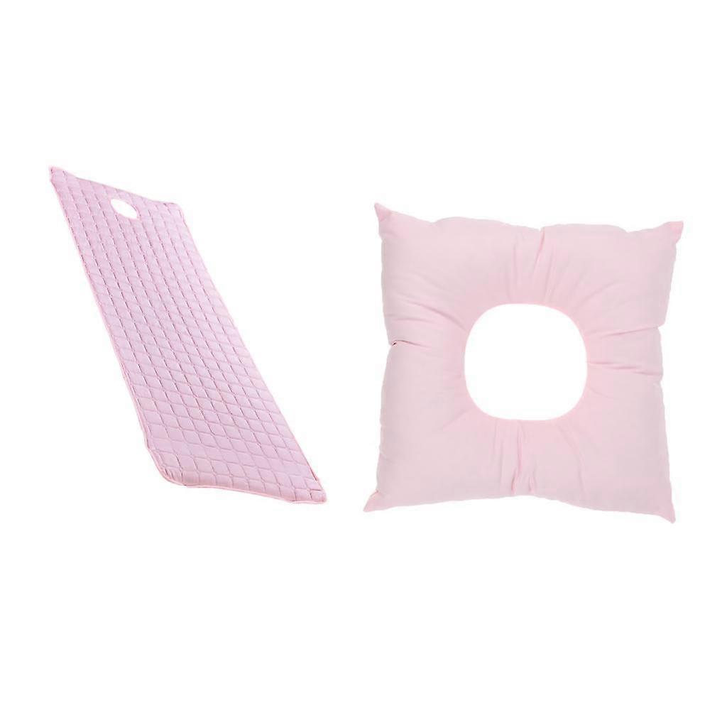 Beauty Massage Bed Table Mattress Sheet With Square Cushion Set