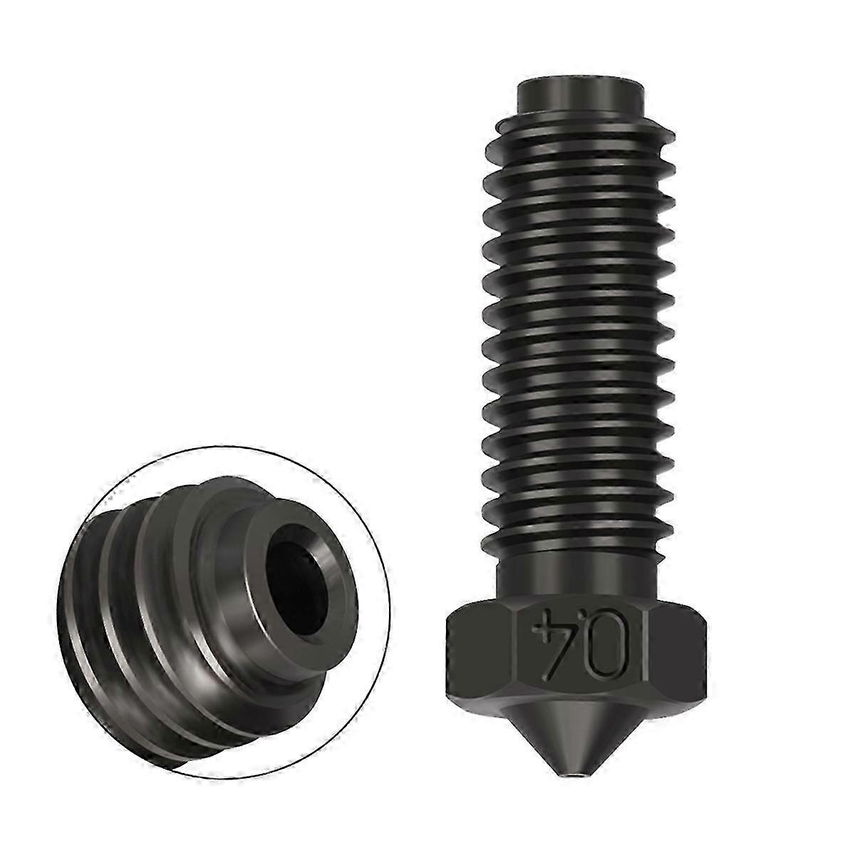 För ANYCUBIC Kobra 2 Hotend Mässing+Härdat Stål Munstycke Värmestång hwy