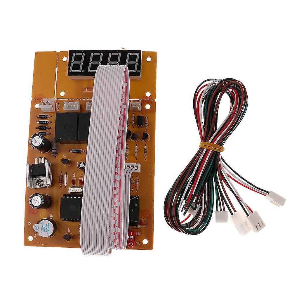 JY-18B Münzbetriebene USB-Timer-Platine mit separatem LCD-Display für Arcade-Automaten