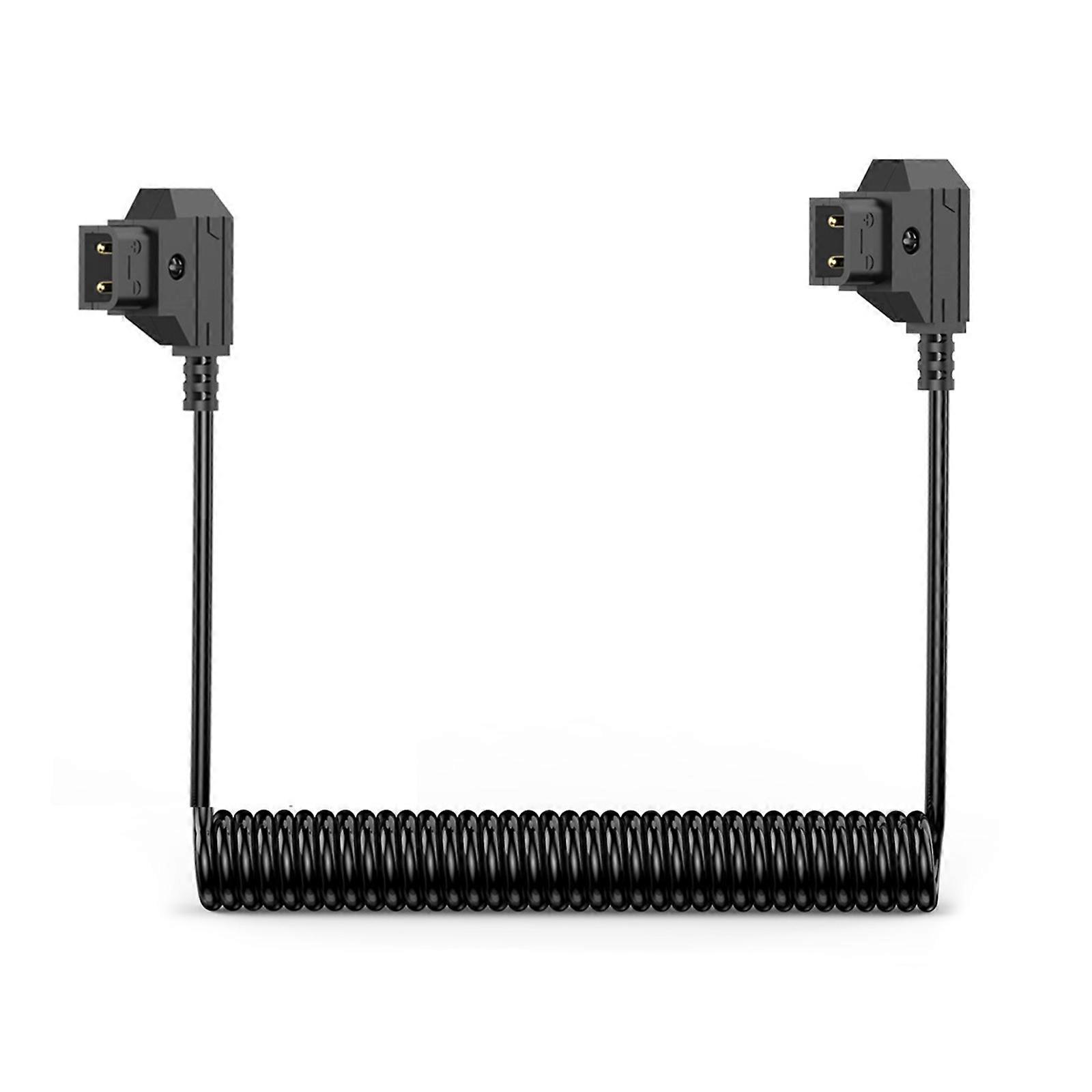 Double Output D TAP Cable D TAP Power Cord for Camera Accessory Power Supply Wide Compatibility with V Mount Port Multicolor