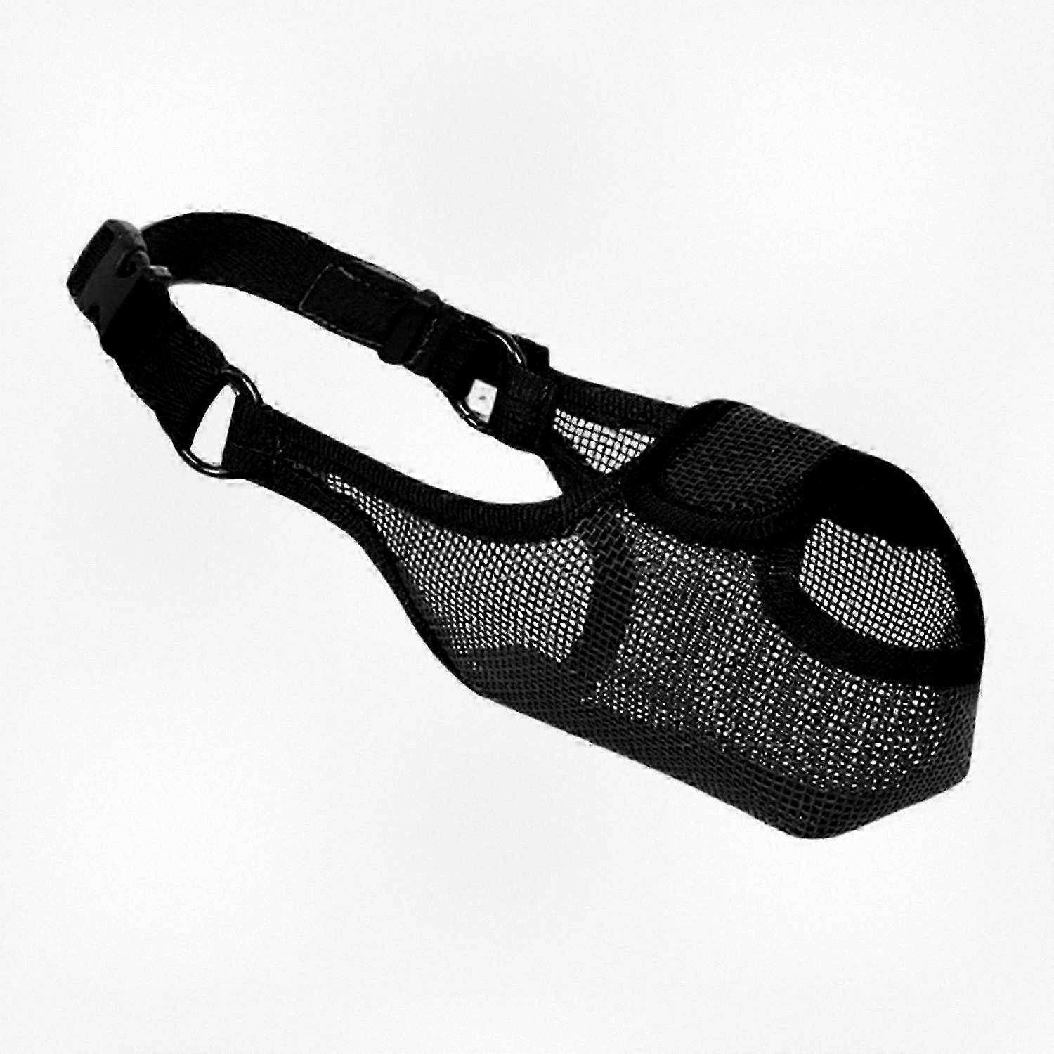 Breathable Mesh Dog Muzzle for Large, Medium, and Small Breeds with Front Opening Design, Suitable for Various Dog Sizes