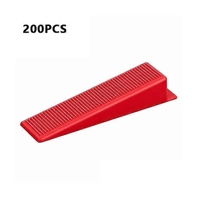 TKdaddy Home Tools & Accessories 200Pcs Tile Leveling System Pliers Tiles Leveler Spacers Locator 200Pcs/Red Levelers