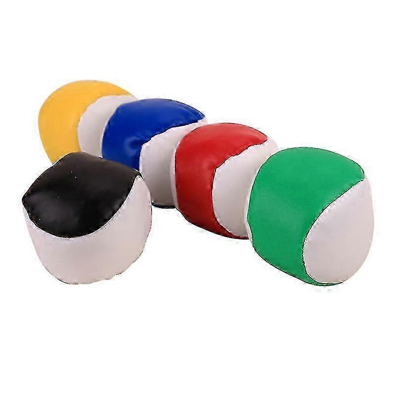 12pcs PU Leather Juggling Balls Small Round Beanbags Suitable for Kids and Children to Enhance Their Skills