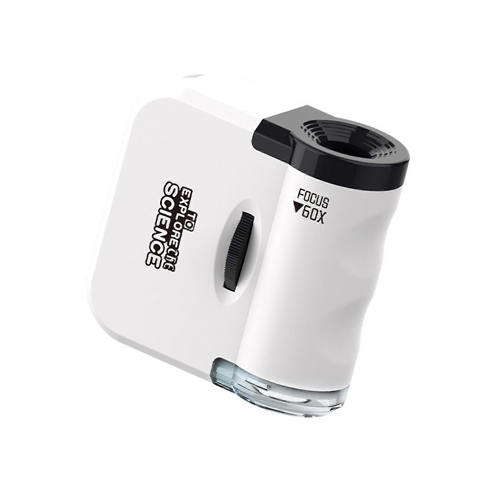 Portable Mini Microscope 60x for Kids - Ideal for STEM Learning