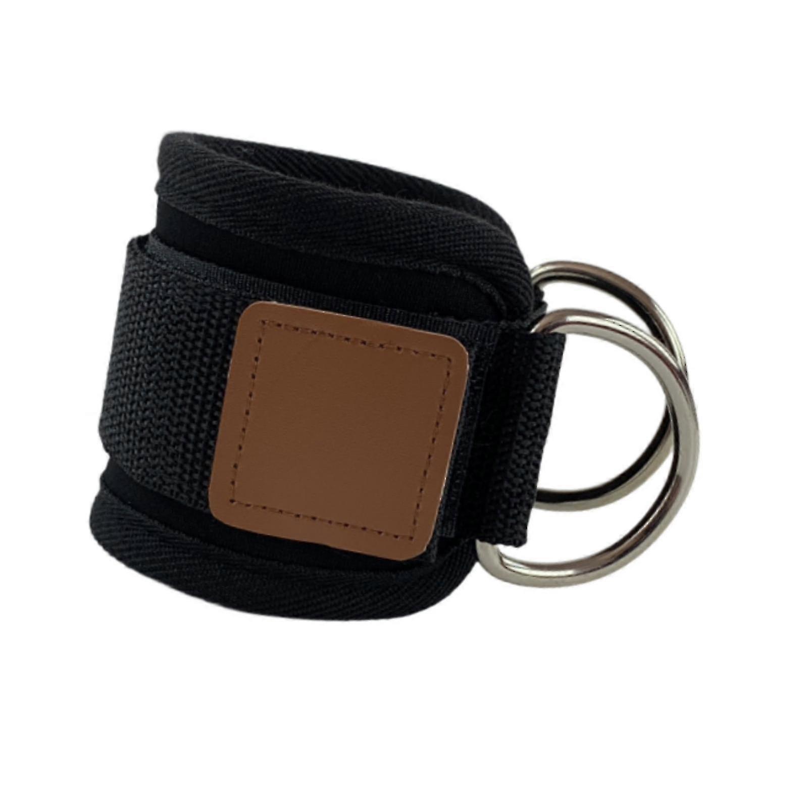 Ankle Strap for Cable Machines, Leg Strap for Curls, Suitable for Home Gyms, in Black Color for Optimal Workout Performance
