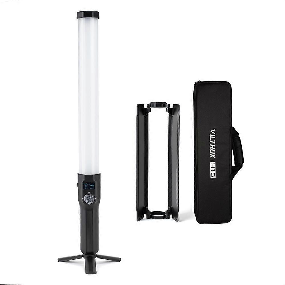 VILTROX H18 RGB Light Stick Double-sided Light Tube 18W LED Video Light Wand Handheld Fill Light 2800K-6800K Dimmable 26 Scene Effects APP Control wi
