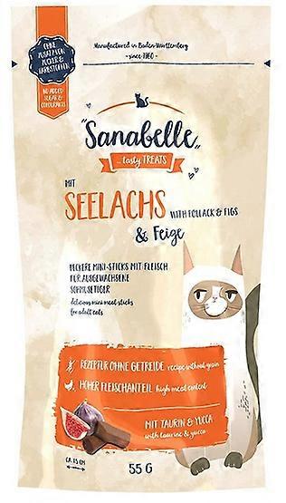 Sanabelle Snack Pollock & Vijgen 55g
