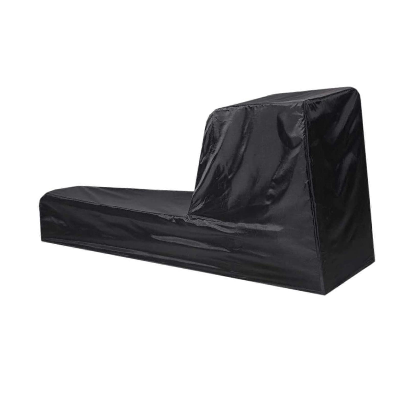 Rowing Machine Cover Black, Waterproof, Dust-Proof, Indoor Outdoor Use