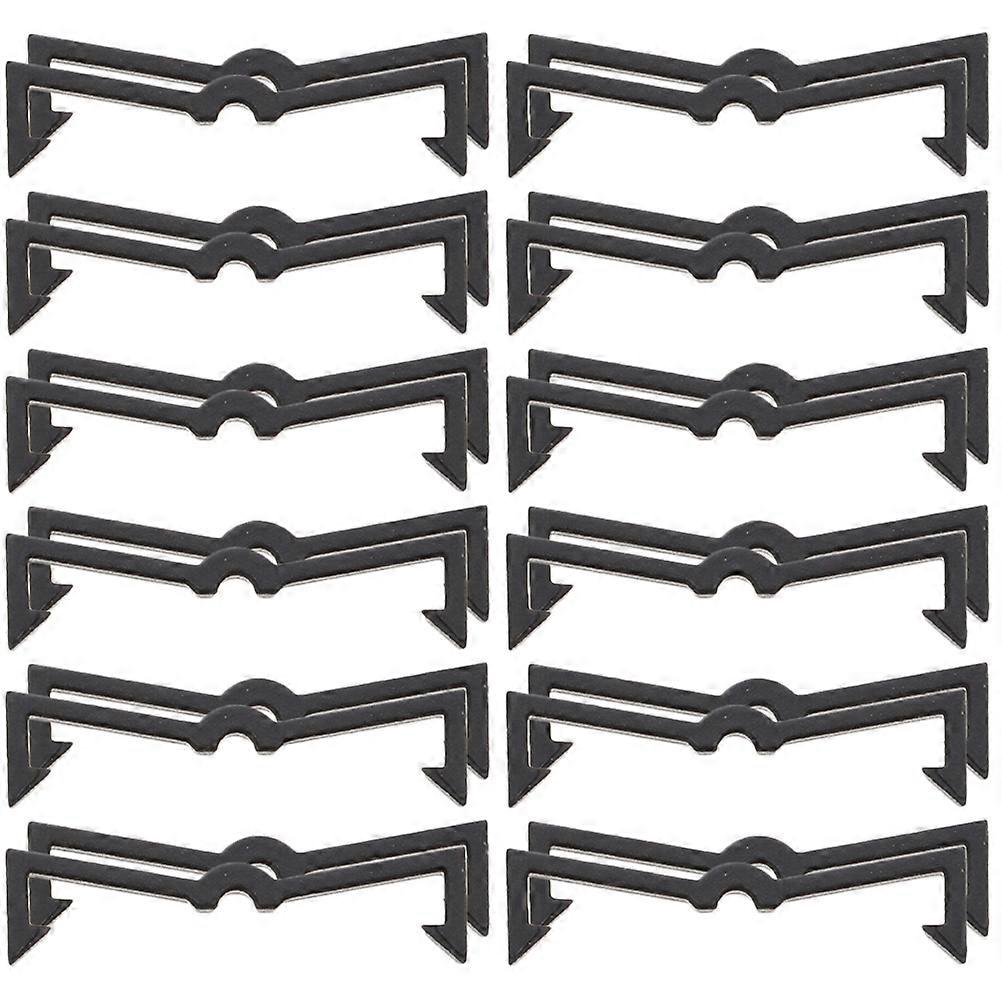 Plastic Peg Board Retainers, Secure Hook Locks for Efficient Shelving, User-Friendly