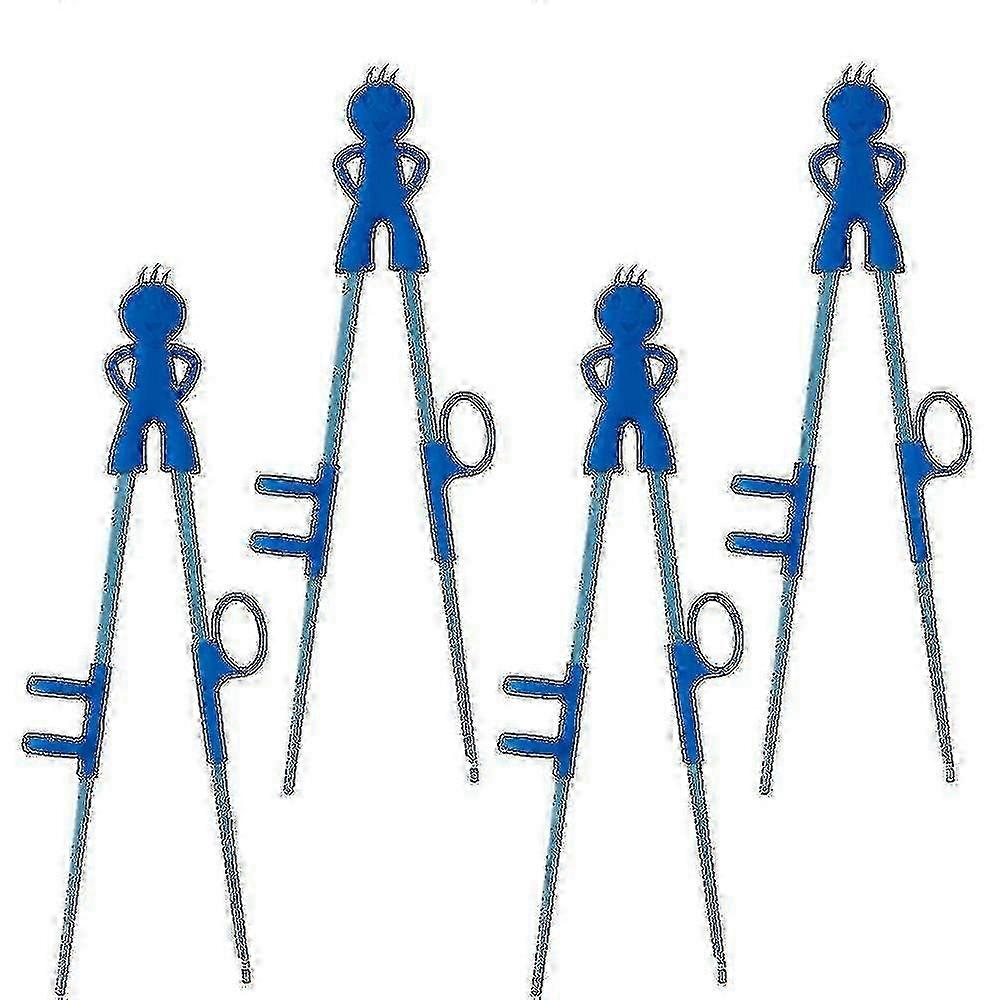4 Pcs Kids Training Chopsticks with Animal Design for Beginners