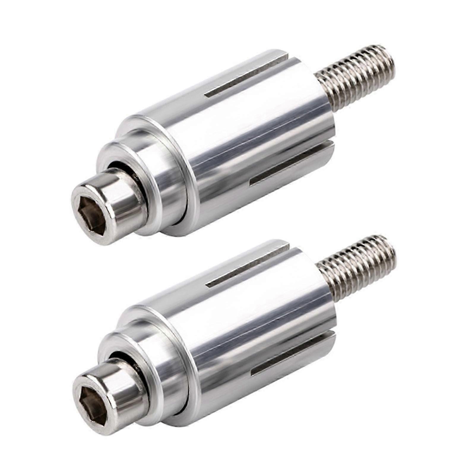 2-Pack Motorcycle & E-Bike Mirror Expansion Screws - Easy Install, Shock Absorption, Secure Mounting