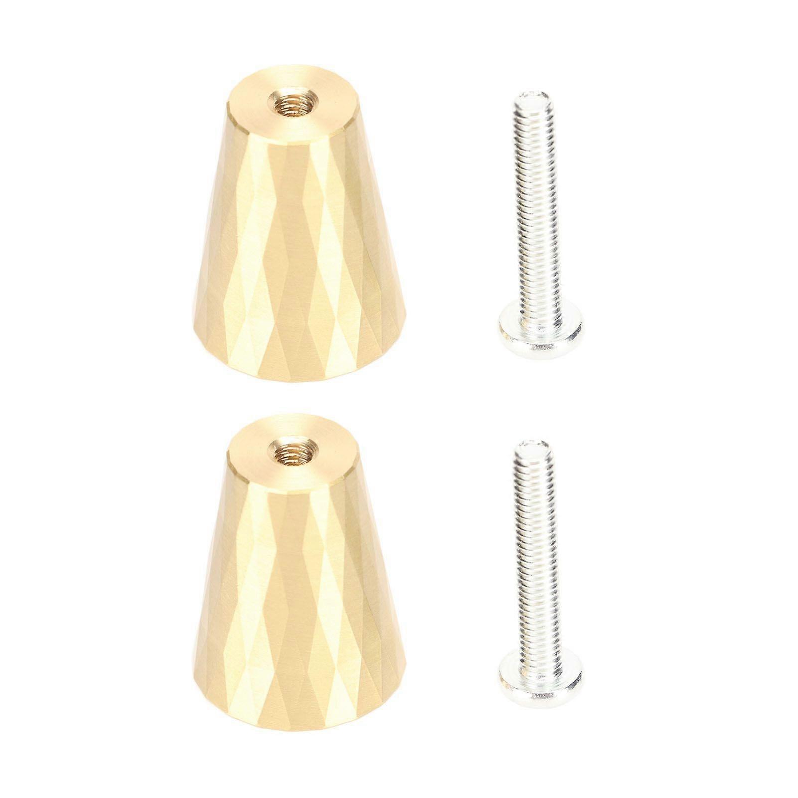 2025 Latest Model  2 Sets Brass Cabinet Knobs Light Luxury New Chinese Style