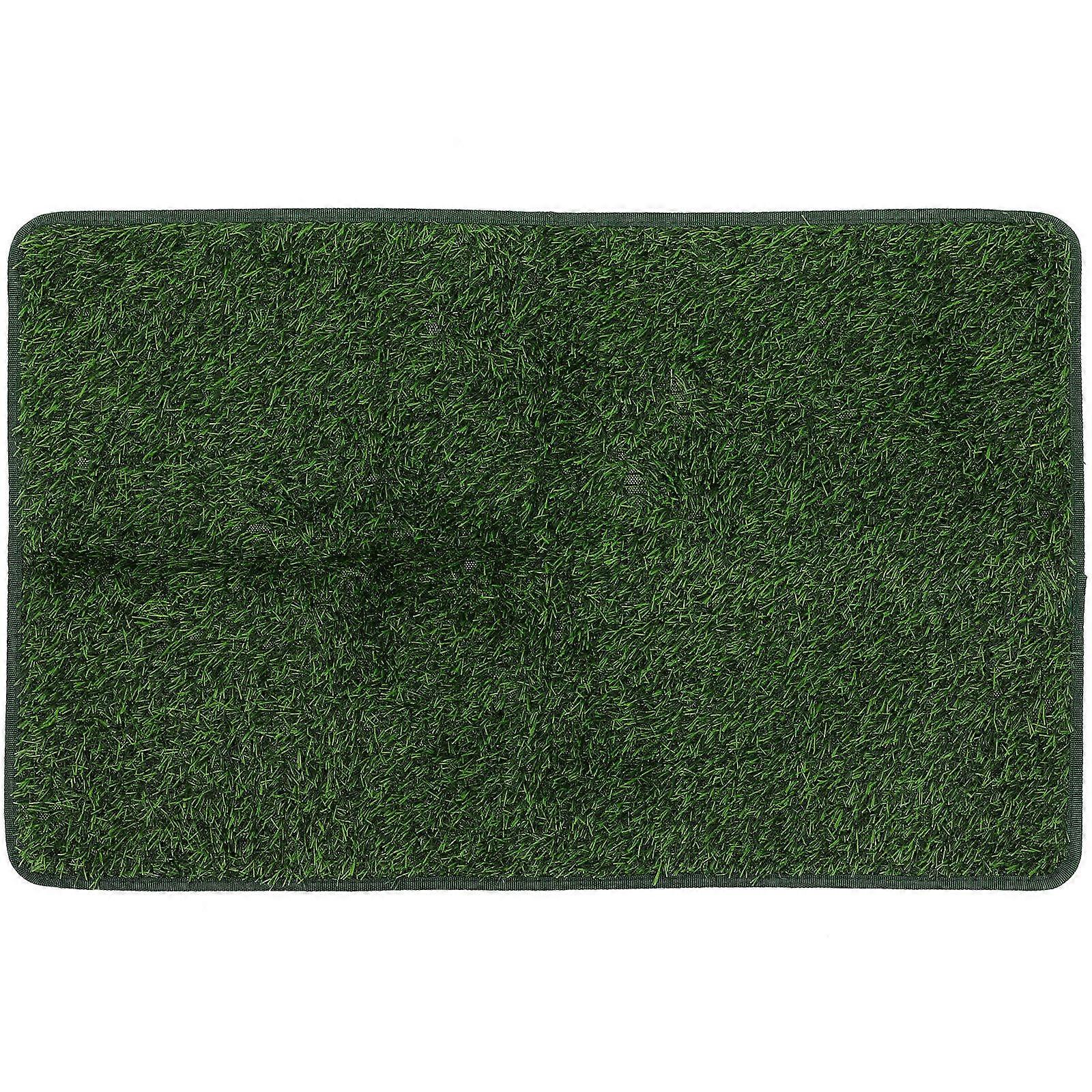 Durable Decorative Artificial Grass Pad for Pets, Replaceable Absorbent Pee Mat for Dogs, Leak Proof Clean Space Accessory